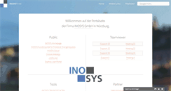 Desktop Screenshot of portal.inosys.de